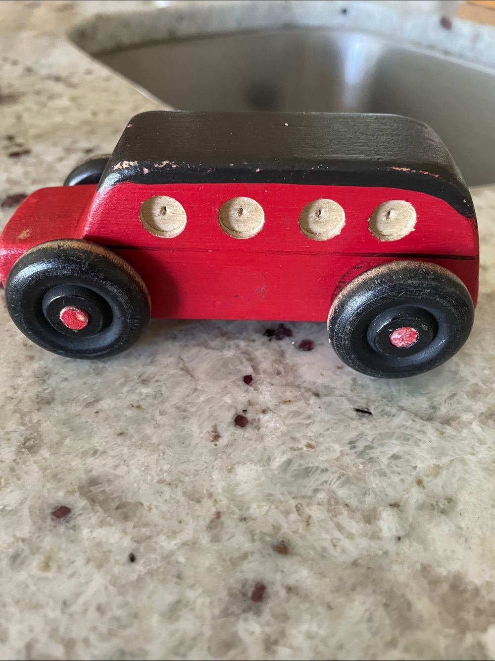 Wooden car